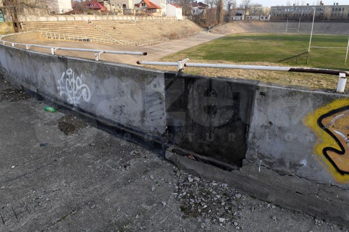 STADION DINAMO // VIDEO + FOTO EXCLUSIV Reportaj GSP în ruinele velodromului din „Ștefan cel Mare”: «monument» pentru unii,  «relicvă» pentru restul