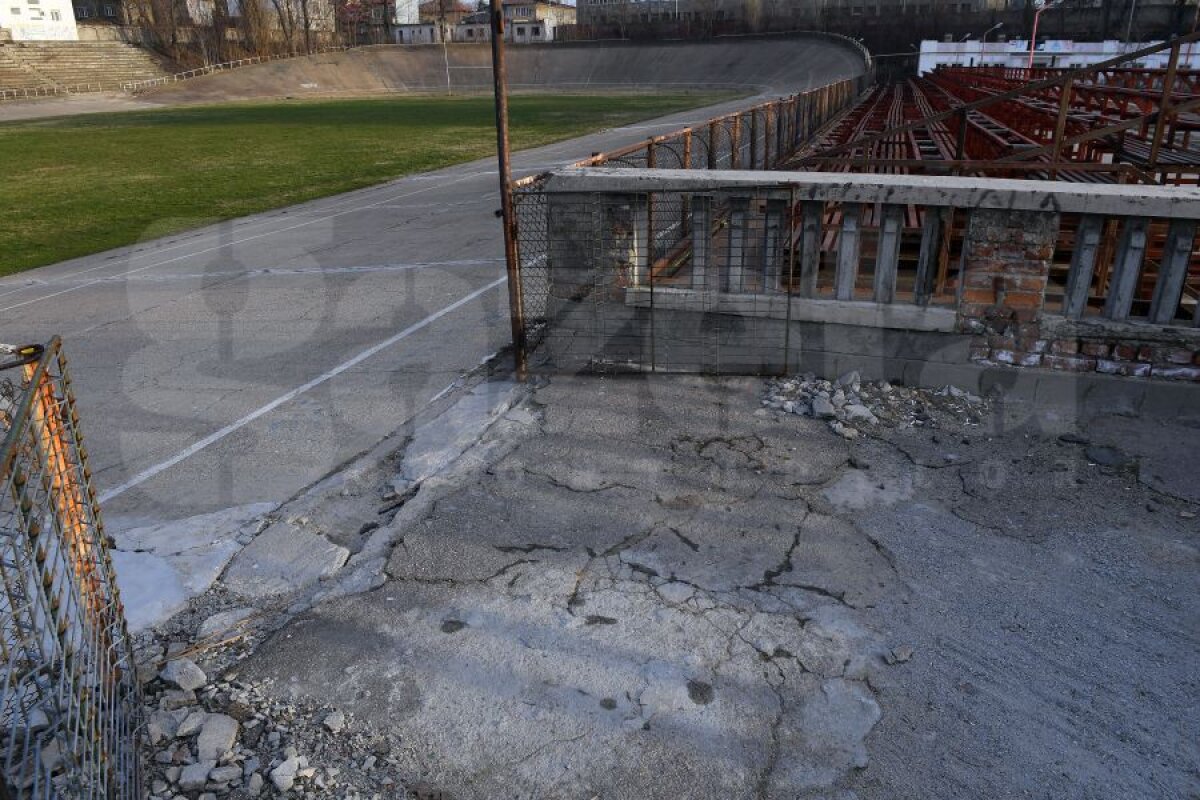 STADION DINAMO // VIDEO + FOTO EXCLUSIV Reportaj GSP în ruinele velodromului din „Ștefan cel Mare”: «monument» pentru unii,  «relicvă» pentru restul