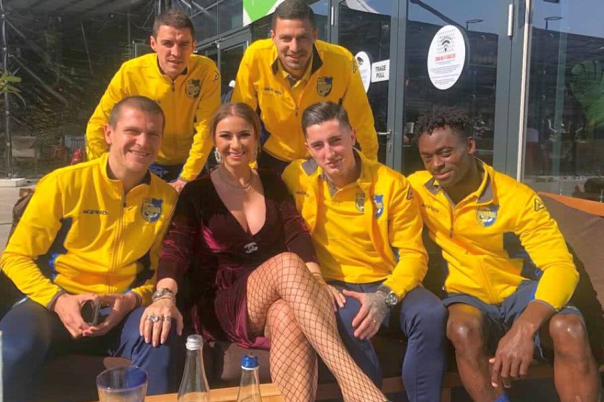 GALERIE FOTO Anamaria Prodan, apariție INCENDIARĂ între jucătorii Dunării Călărași! 