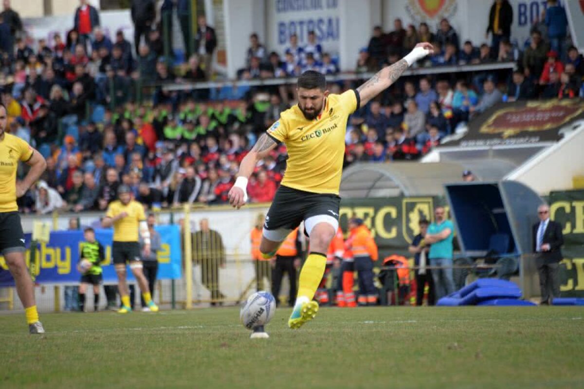 FOTO România a câștigat meciul cu Rusia, 22-20, din grupa de Rugby Europe Championship