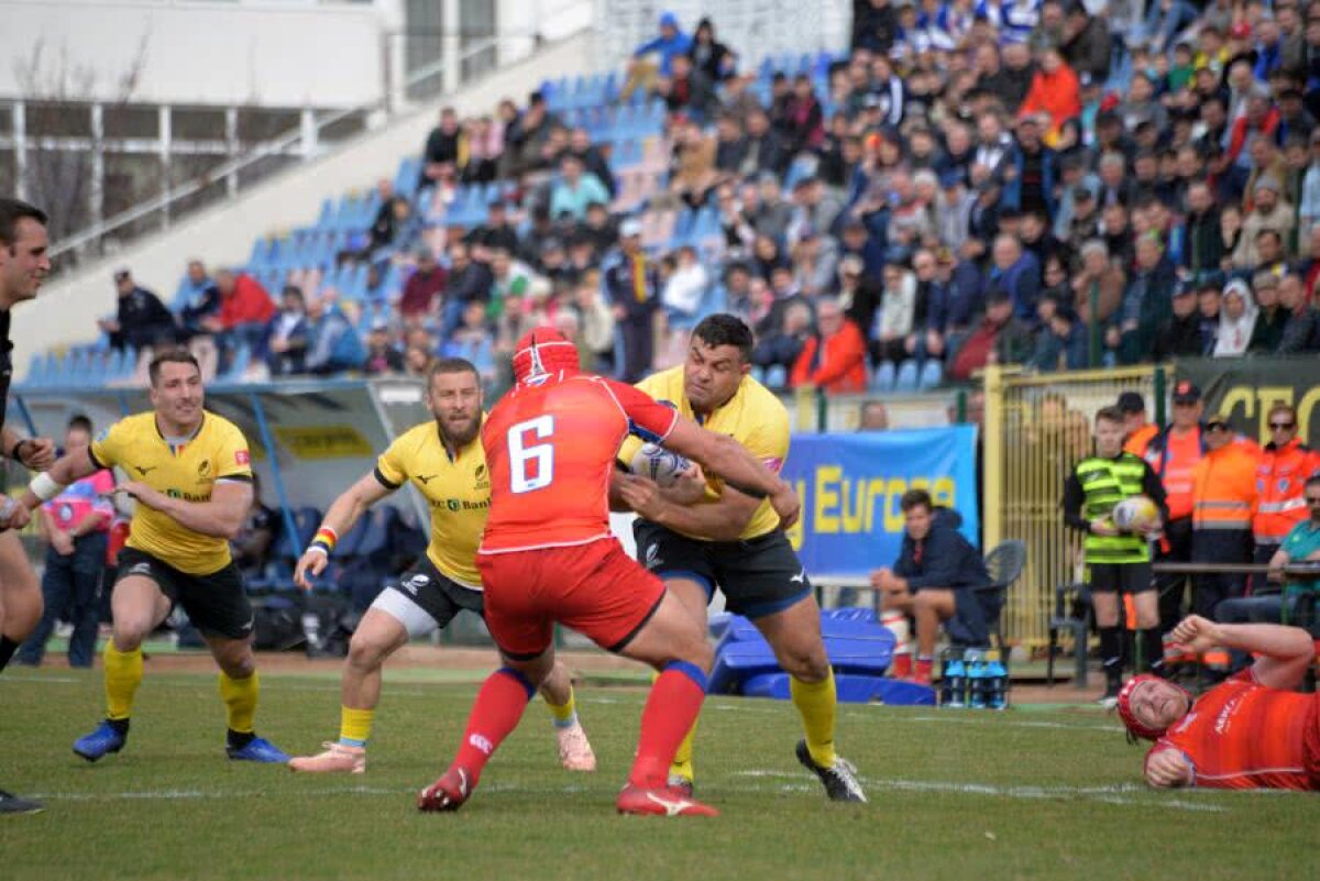 FOTO România a câștigat meciul cu Rusia, 22-20, din grupa de Rugby Europe Championship