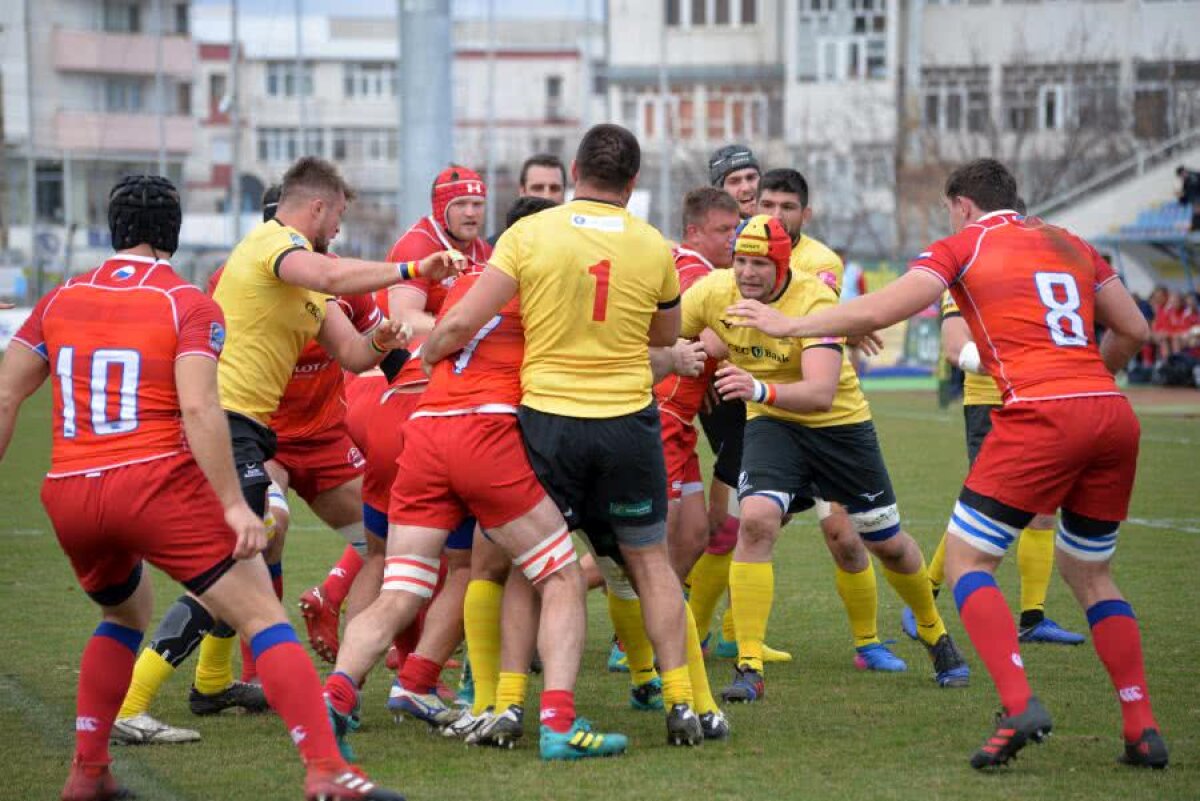 FOTO România a câștigat meciul cu Rusia, 22-20, din grupa de Rugby Europe Championship