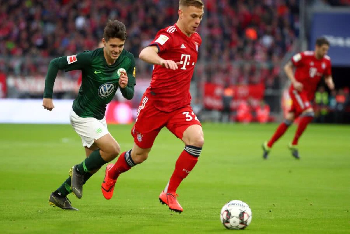 BUNDESLIGA // FOTO Bayern Munchen a demolat-o pe Wolfsburg și a revenit pe primul loc » Dortmund, emoții cu Stuttgart 