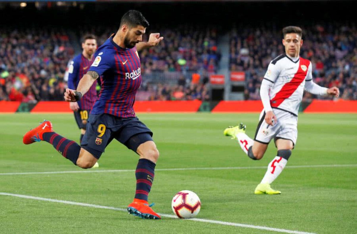 BARCELONA - VALLECANO 3-1 // VIDEO + FOTO Messi, Suarez și Pique o țin departe pe Atletico Madrid! Victorie cu Vallecano, iar catalanii par pregătiți pentru returul cu Lyon