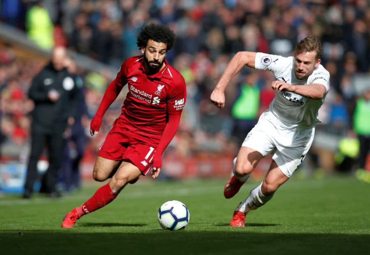 LIVERPOOL - BURNLEY  4-2 // Sadio Mane și Firmino îi aduc victoria lui Klopp! City și Liverpool, luptă la baionetă pentru titlu