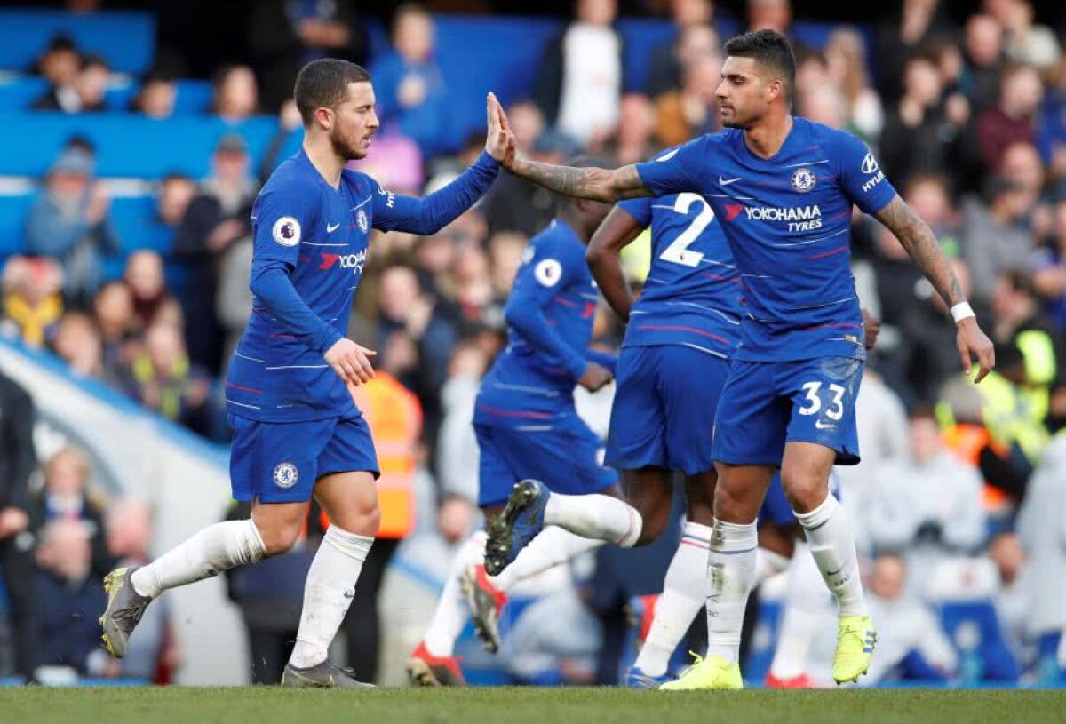 VIDEO+FOTO Chelsea, dezordine totală! Hazard a salvat o altă înfrângere pentru londonezii lui Sarri