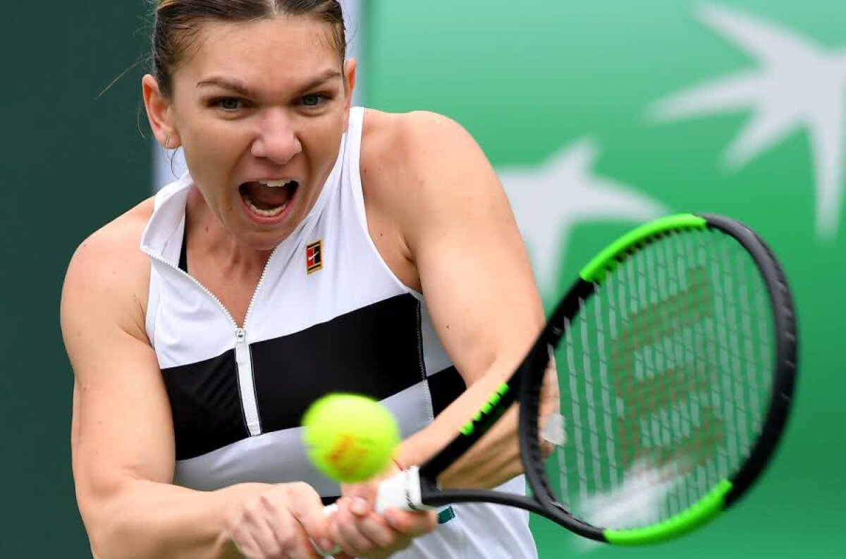 SIMONA HALEP - KATERYNA KOZLOVA 7-6, 7-5 // Simona Halep: „Am găsit foarte greu ritmul” + reacție haioasă: ce ține minte despre trofeul Indian Wells câștigat în 2015