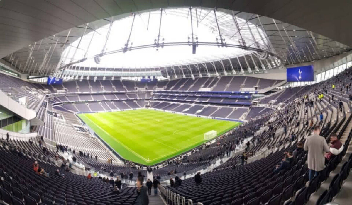 FOTO Noul stadion de un miliard de euro al lui Tottenham are o problemă: nu se pot executa cornerele