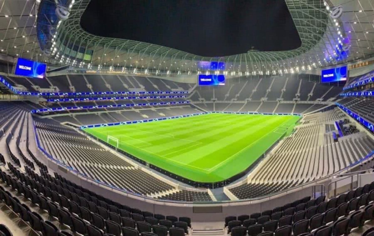 FOTO Noul stadion de un miliard de euro al lui Tottenham are o problemă: nu se pot executa cornerele