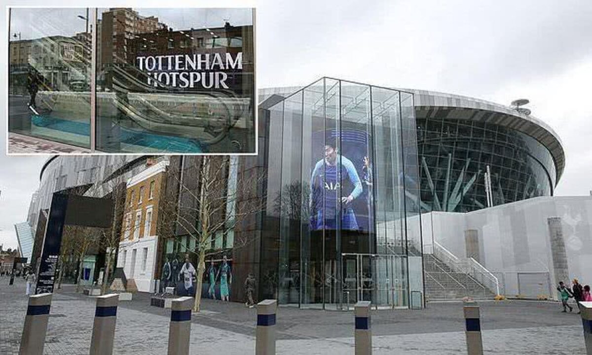 FOTO Noul stadion de un miliard de euro al lui Tottenham are o problemă: nu se pot executa cornerele