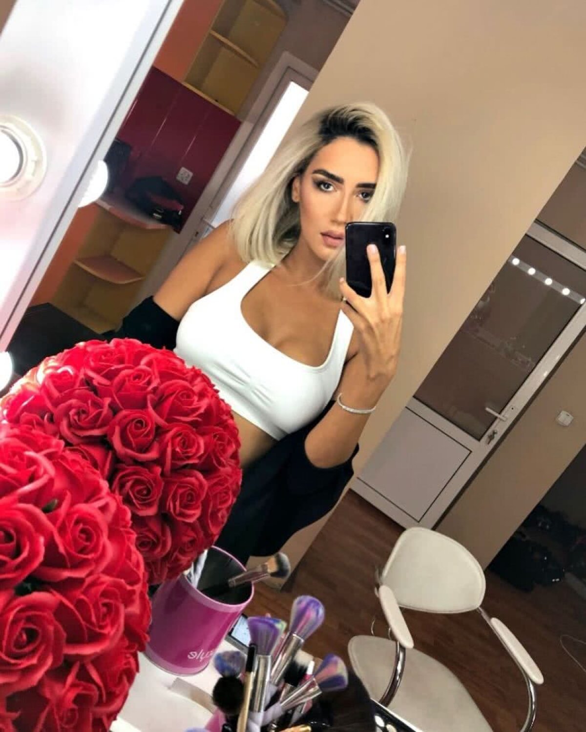 GALERIE FOTO Diana, iubita celui mai recent transfer de la FCSB, cea mai sexy apariție de pe rețelele de socializare din România 