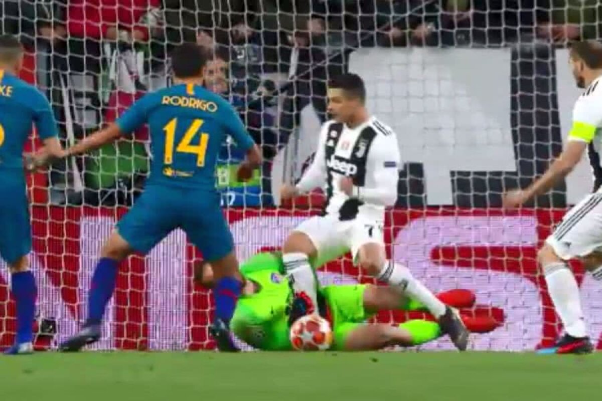 JUVENTUS - ATLETICO // VIDEO + FOTO Gol anulat pentru Juventus în minutul 4! Fază controversată decisă de VAR: Ronaldo implicat