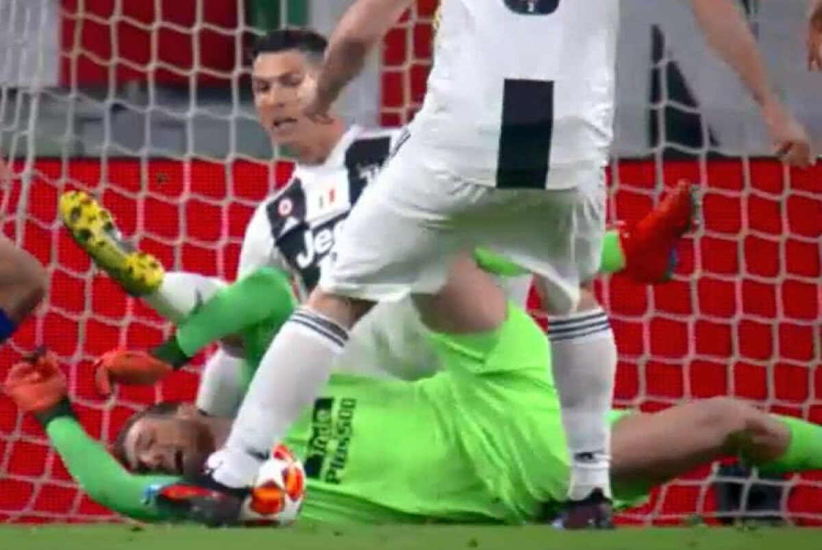 JUVENTUS - ATLETICO // VIDEO + FOTO Gol anulat pentru Juventus în minutul 4! Fază controversată decisă de VAR: Ronaldo implicat