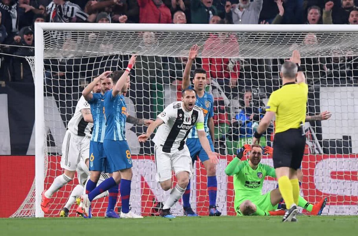 JUVENTUS - ATLETICO // VIDEO + FOTO Gol anulat pentru Juventus în minutul 4! Fază controversată decisă de VAR: Ronaldo implicat