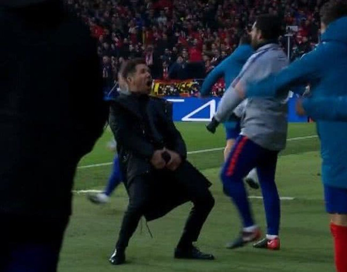 JUVENTUS - ATLETICO 3-0 // VIDEO + FOTO Ronaldo i-a plătit-o lui Simeone! A copiat bucuria obscenă a antrenorului de la Atletico 