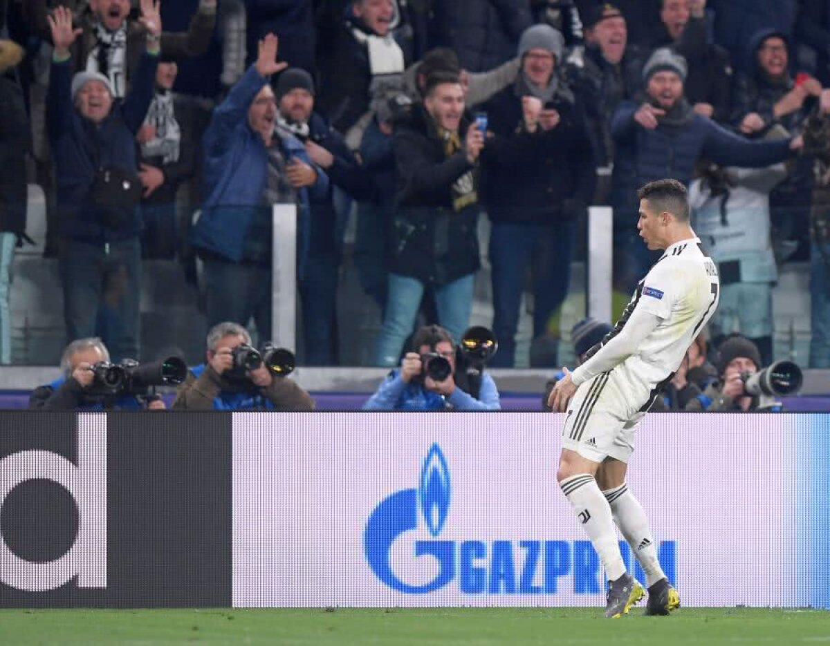 JUVENTUS - ATLETICO 3-0 // VIDEO + FOTO Ronaldo i-a plătit-o lui Simeone! A copiat bucuria obscenă a antrenorului de la Atletico 