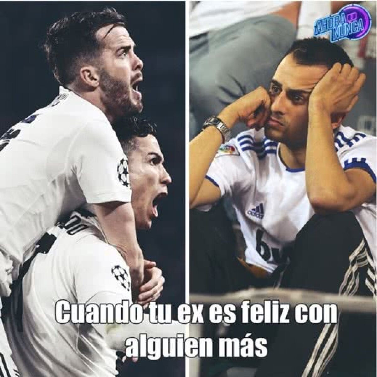 FOTO JUVENTUS - ATLETICO MADRID 3-0 //  Atletico, ținta glumelor internauților » Cu cine stă Griezmann la masă :D