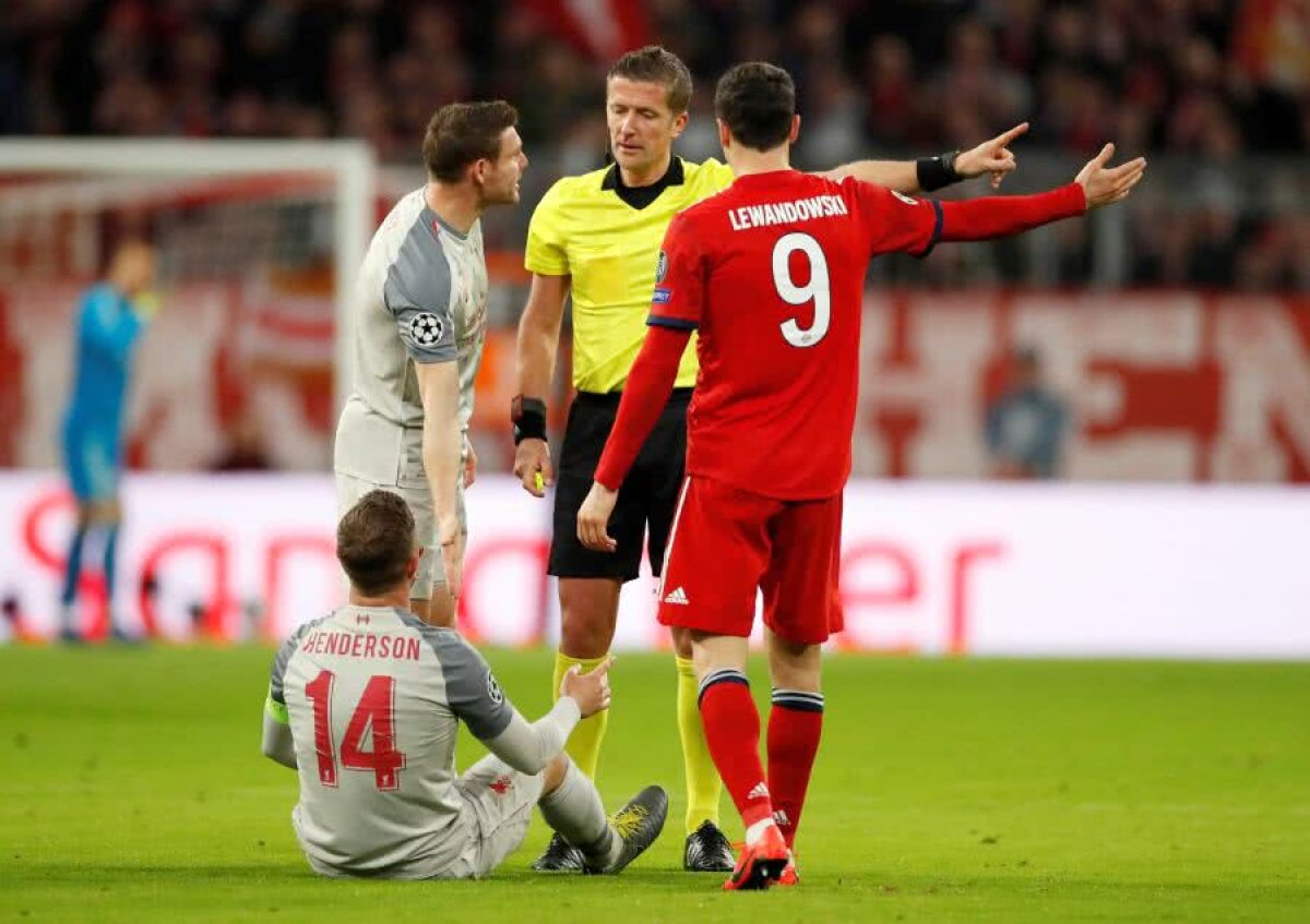 BAYERN - LIVERPOOL, BARCELONA - LYON // Victime colaterale în prima repriză: Klopp, fără căpitan, Lyon, fără portar