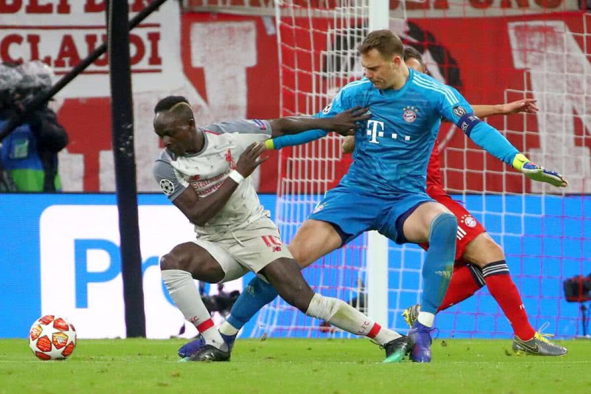 BAYERN - LIVERPOOL 1-3 // VIDEO + FOTO Gafă URIAȘĂ a lui Manuel Neuer! Mane a profitat și a deschis scorul