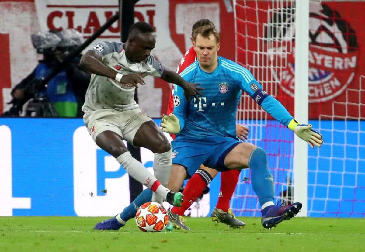 BAYERN - LIVERPOOL 1-3 // VIDEO + FOTO Gafă URIAȘĂ a lui Manuel Neuer! Mane a profitat și a deschis scorul