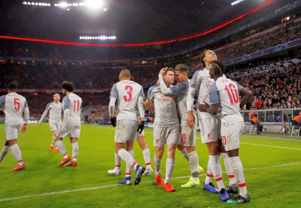 Bayern - Liverpool 1-3, Barcelona - Lyon 5-1, la returul „optimilor” Ligii Campionilor » Când aflăm „sferturile”
