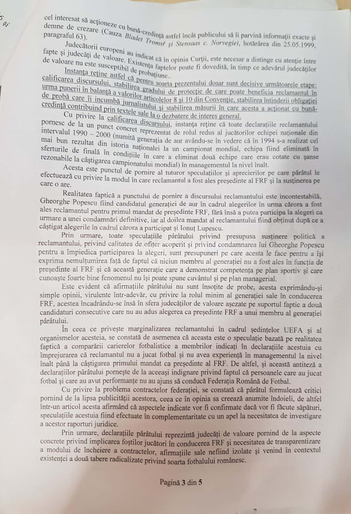 EXCLUSIV Florin Prunea a câștigat un duel important cu Răzvan Burleanu! Tribunalul București a respins plângerea șefului FRF: Generația de Aur a jucat un rol decisiv