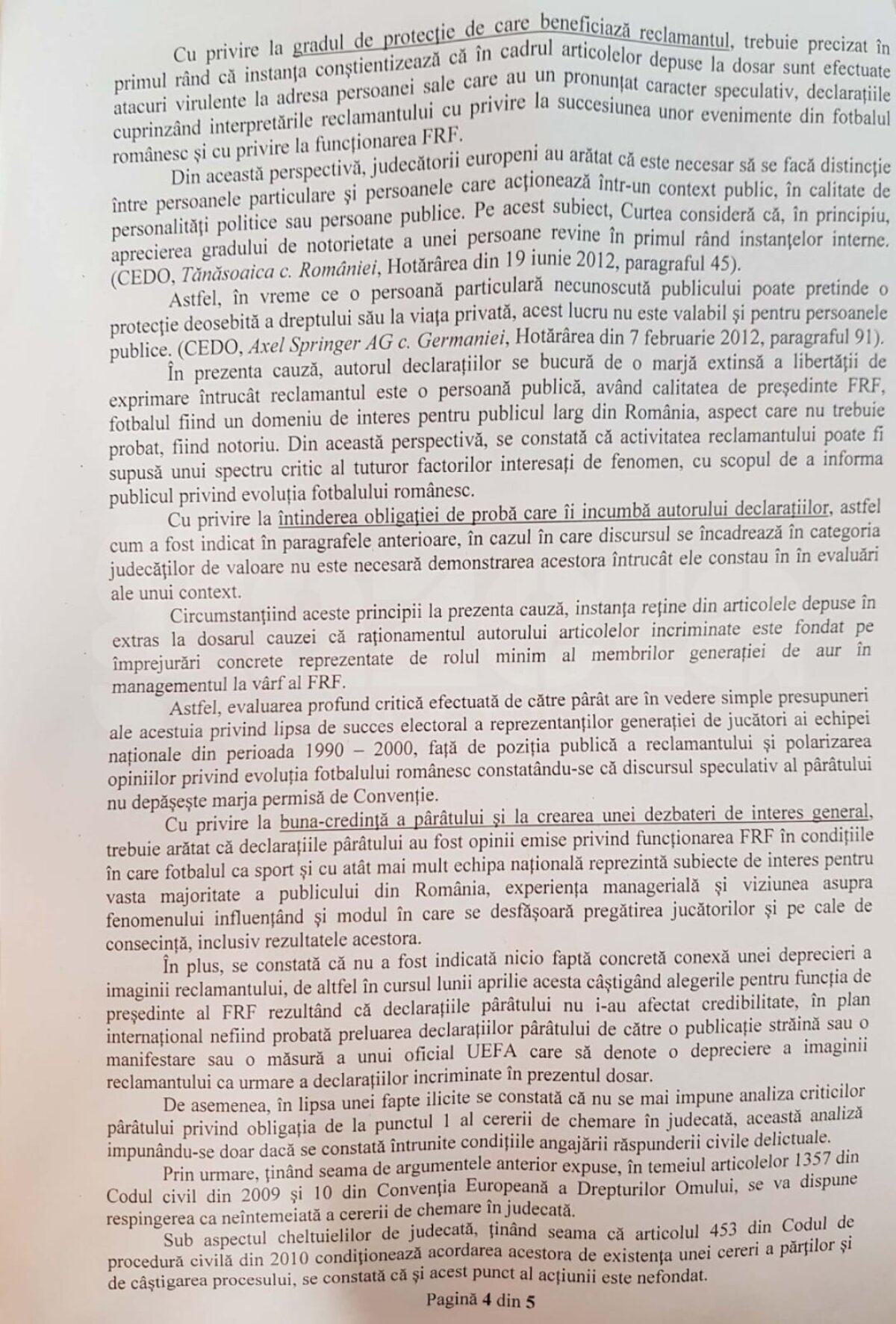 EXCLUSIV Florin Prunea a câștigat un duel important cu Răzvan Burleanu! Tribunalul București a respins plângerea șefului FRF: Generația de Aur a jucat un rol decisiv