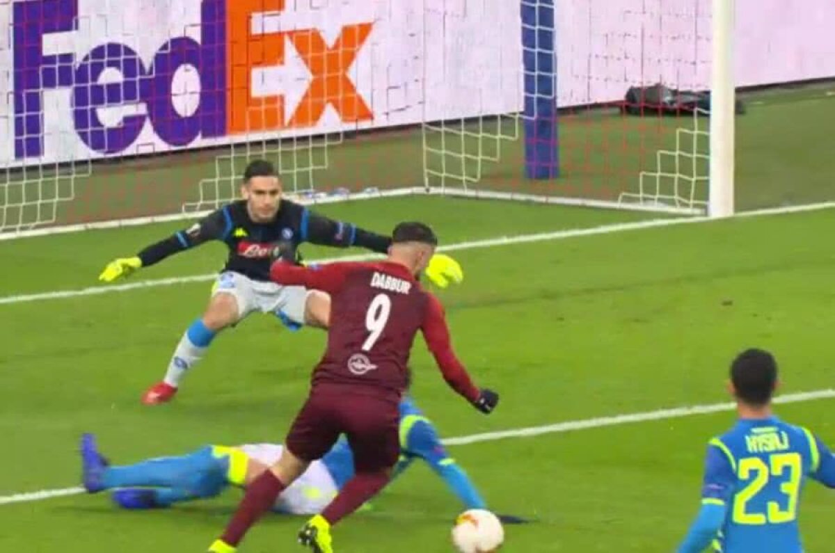 SALZBURG - NAPOLI, EUROPA LEAGUE // VIDEO + FOTO Seară neagră pentru Vlad Chiricheș » Umilit la primul gol de Dabbur, căpitanul României s-a „rupt” iar!