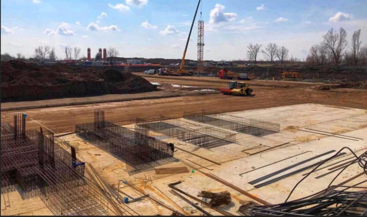 GALERIE FOTO Ghencea prinde formă! Imagini surprinse azi pe șantierul de la stadionul Steaua 
