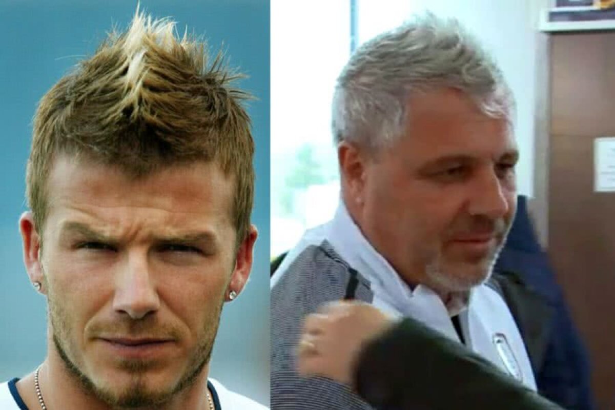 FOTO + VIDEO Ca David Beckham în 2002 :D » Cum a apărut Marius Șumudică azi în România