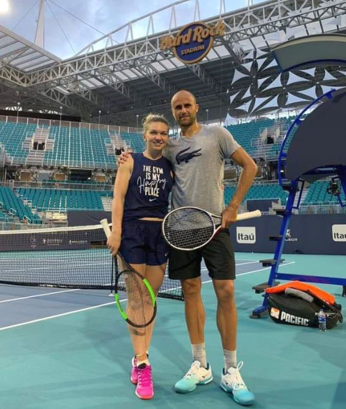 SIMONA HALEP LA MIAMI // VIDEO + FOTO Simona Halep, primele antrenamente la Miami » Când are loc tragerea la sorți