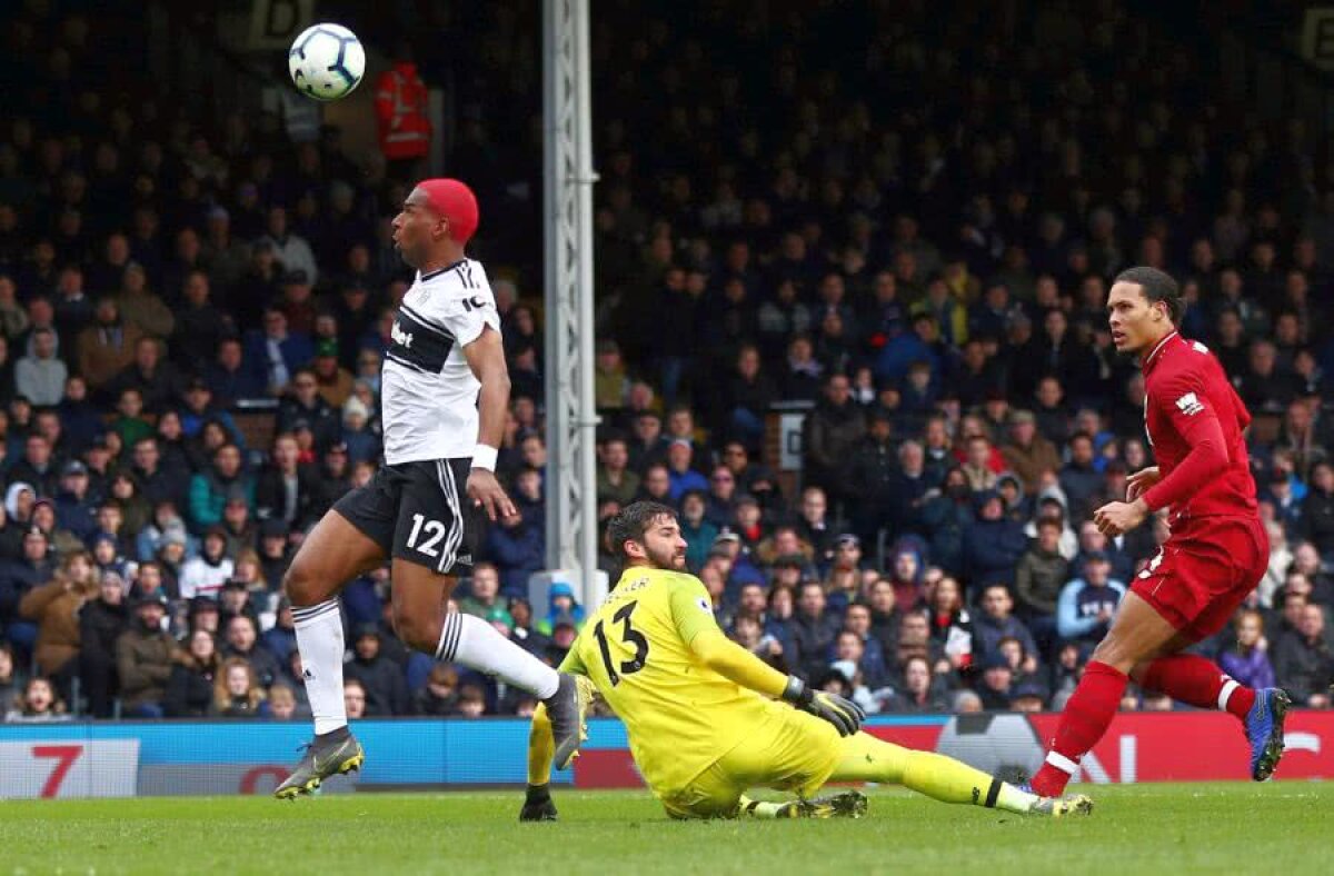 FULHAM - LIVERPOOL 1-2 // VIDEO+FOTO Emoții mari pentru Liverpool » „Cormoranii” au câștigat greu cu Fulham, dar revin temporar pe primul loc