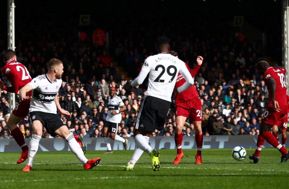 FULHAM - LIVERPOOL 1-2 // VIDEO+FOTO Emoții mari pentru Liverpool » „Cormoranii” au câștigat greu cu Fulham, dar revin temporar pe primul loc