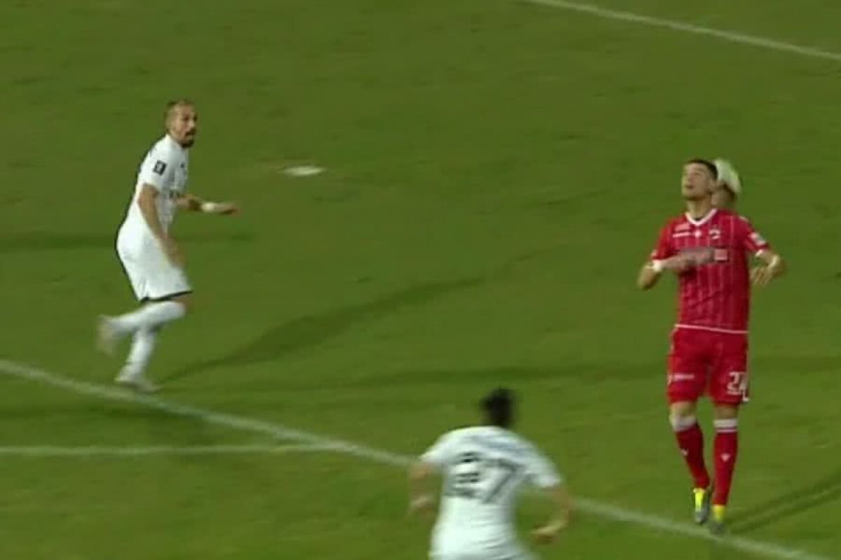 GAZ METAN - DINAMO 2-1 // FOTO + VIDEO Eroare monumentală a lui Ricardo Grigore » Gafa inexplicabilă a dinamovistului a cauzat golul doi al medieșenilor
