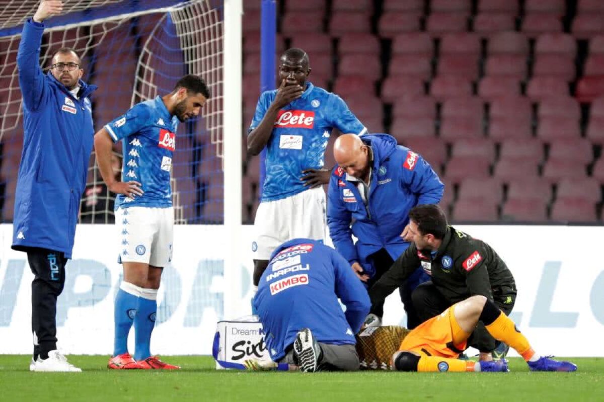 NAPOLI - UDINESE 4-2 // VIDEO Clipe dramatice pe San Paolo » David Ospina s-a prăbușit  pe gazon și a înmărmurit asistența!