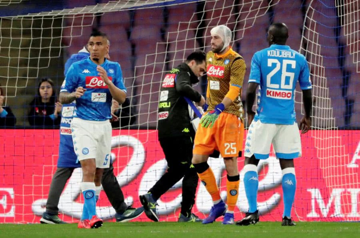 NAPOLI - UDINESE 4-2 // VIDEO Clipe dramatice pe San Paolo » David Ospina s-a prăbușit  pe gazon și a înmărmurit asistența!