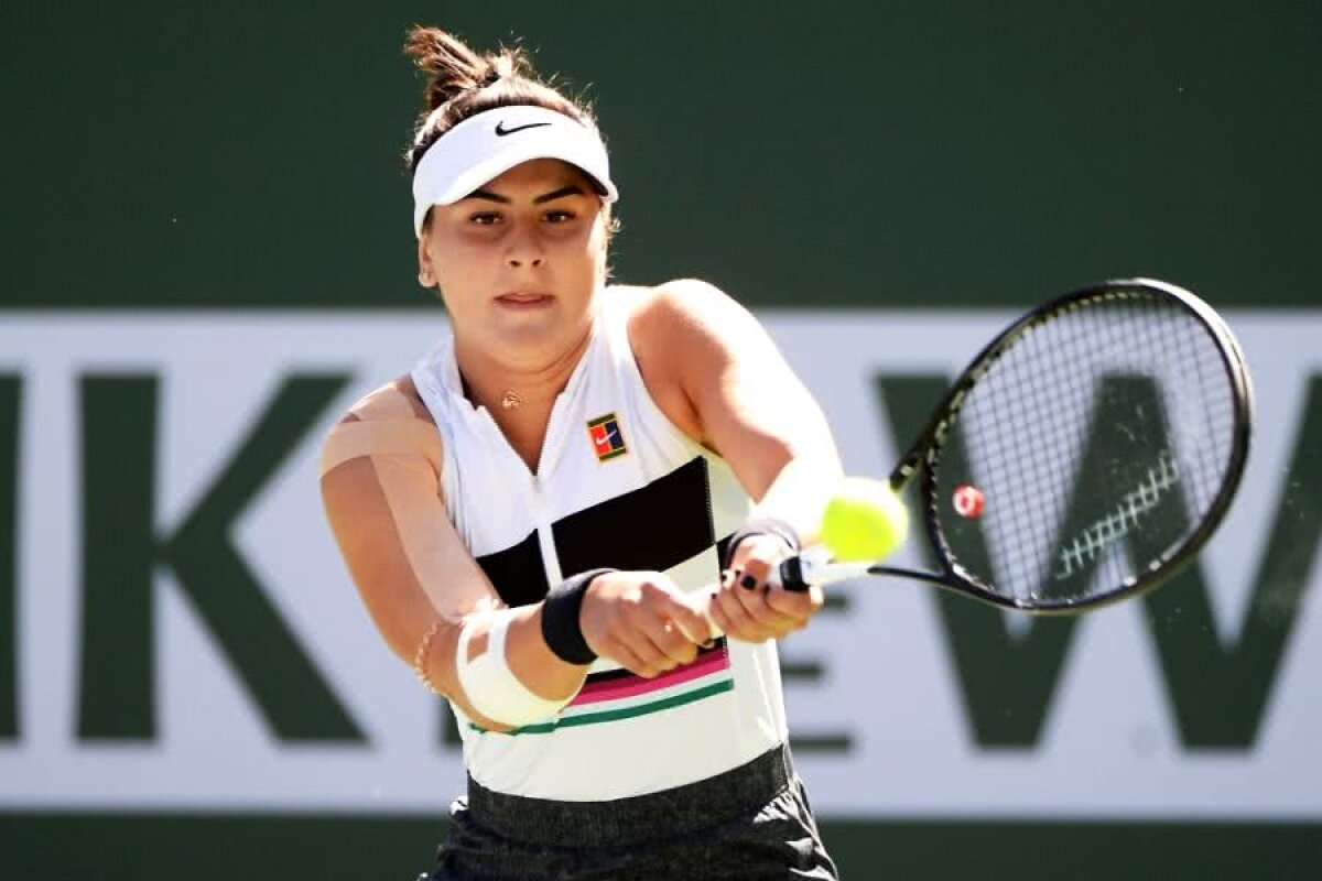 VIDEO+FOTO 18 ani și cât curaj! Bianca Andreescu a învins-o pe Angelique Kerber, 6-4, 3-6, 6-4, și s-a impus la Indian Wells » Simona Halep se menține astfel pe locul 3