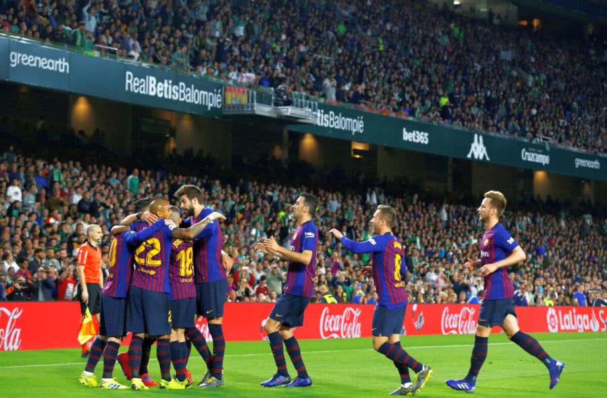 BETIS - BARCELONA 1-4 // VIDEO + FOTO Messi și Suarez, prestații de gală! Fanii de pe „Benito Villamarin” au aplaudat în picioare magia catalanilor