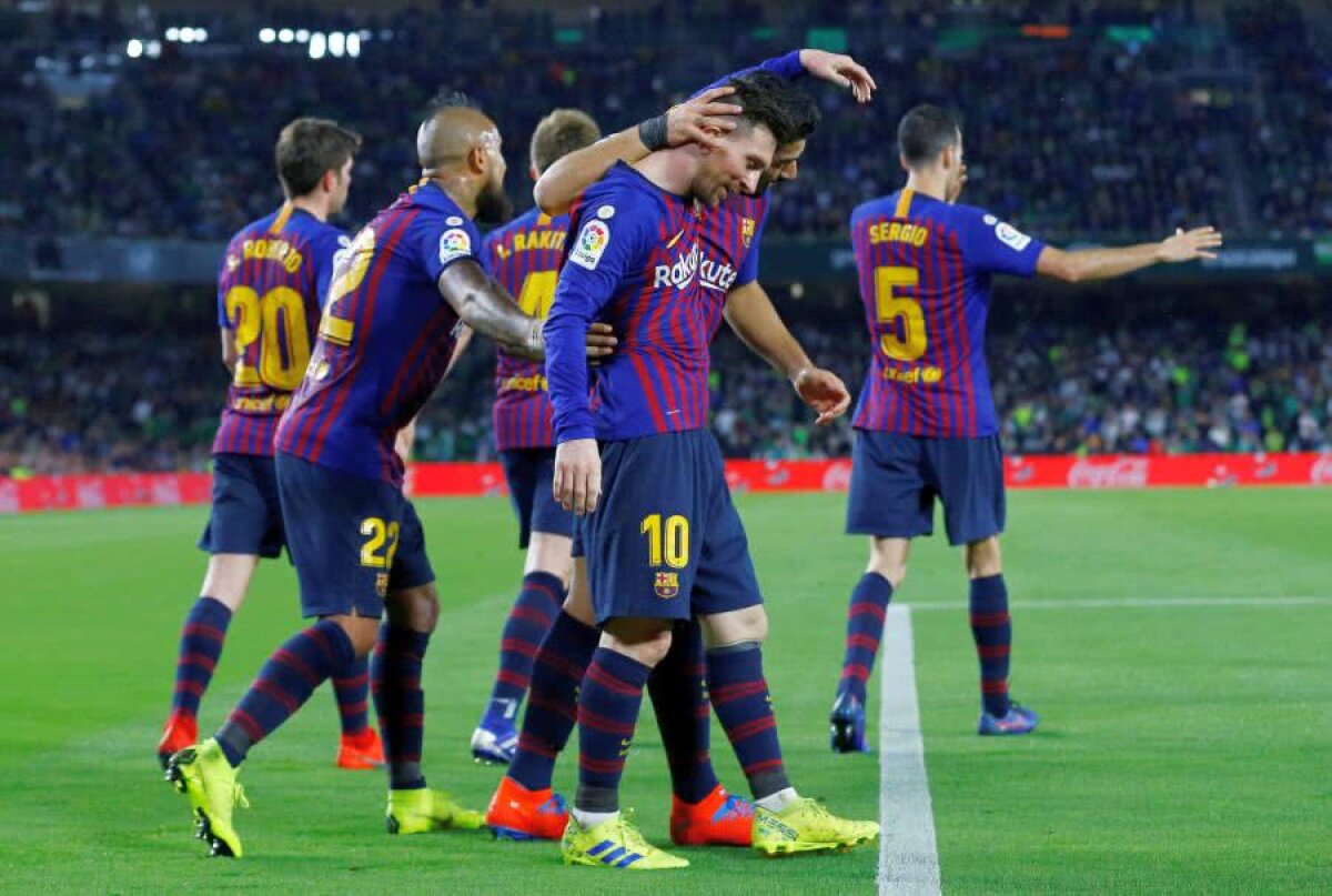 BETIS - BARCELONA 1-4 // VIDEO + FOTO Messi și Suarez, prestații de gală! Fanii de pe „Benito Villamarin” au aplaudat în picioare magia catalanilor