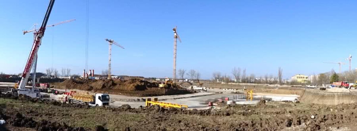 GALERIE FOTO Gică Popescu și ministrul Dezvoltării, în vizită la Ghencea și Giulești » Care este stadiul lucrărilor: „La Ghencea, suntem cam la 8%”