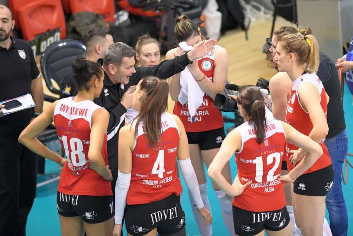 Volei Alba Blaj - Busto Arsizio 0-3 // Nneka Onyejekwe, vedeta ardelencelor, încă mai speră la trofeu: „Totul e posibil, am revenit și cu Galarasaray”