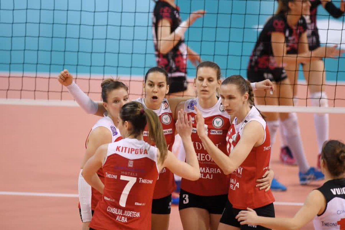 Volei Alba Blaj - Busto Arsizio 0-3 // Nneka Onyejekwe, vedeta ardelencelor, încă mai speră la trofeu: „Totul e posibil, am revenit și cu Galarasaray”