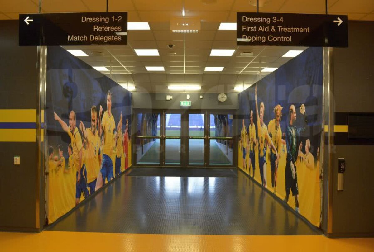 CORESPONDENȚĂ GSP DIN SUEDIA // În vestiarul „tricolorilor” » Cum arată stadionul unde România începe drumul către EURO 2020 + câte bilete s-au vândut