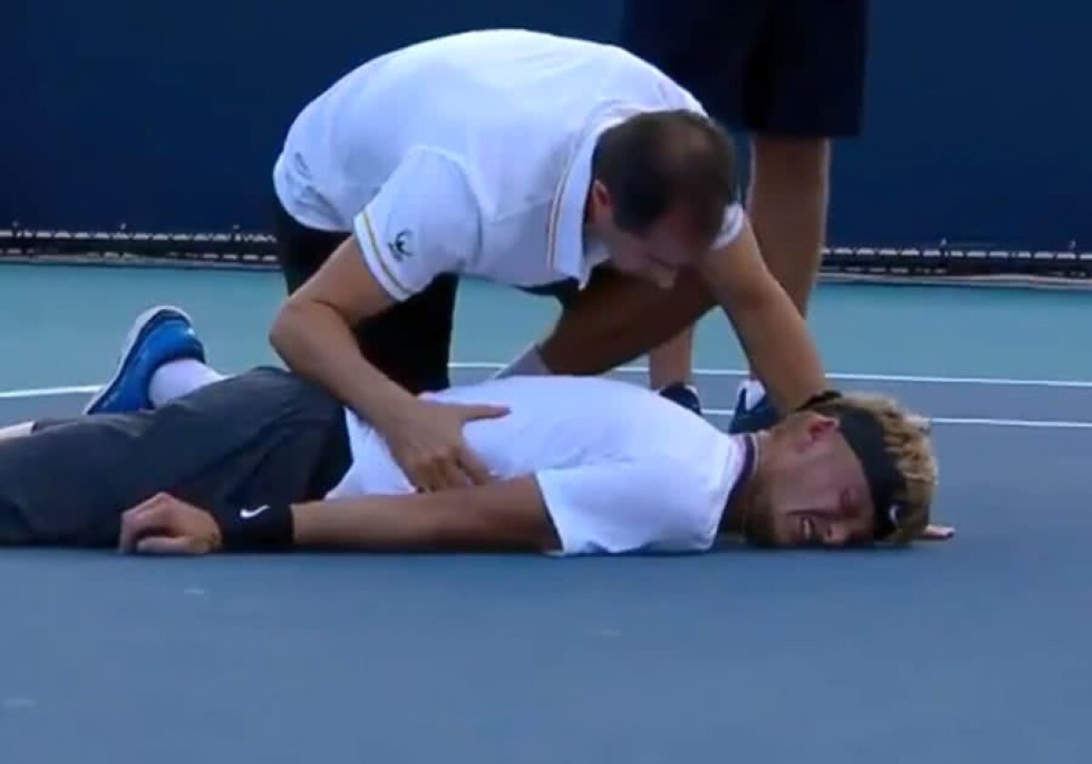 VIDEO Momente șocante la Miami! Nicola Kuhn a căzut din picioare și a început să plângă de durere