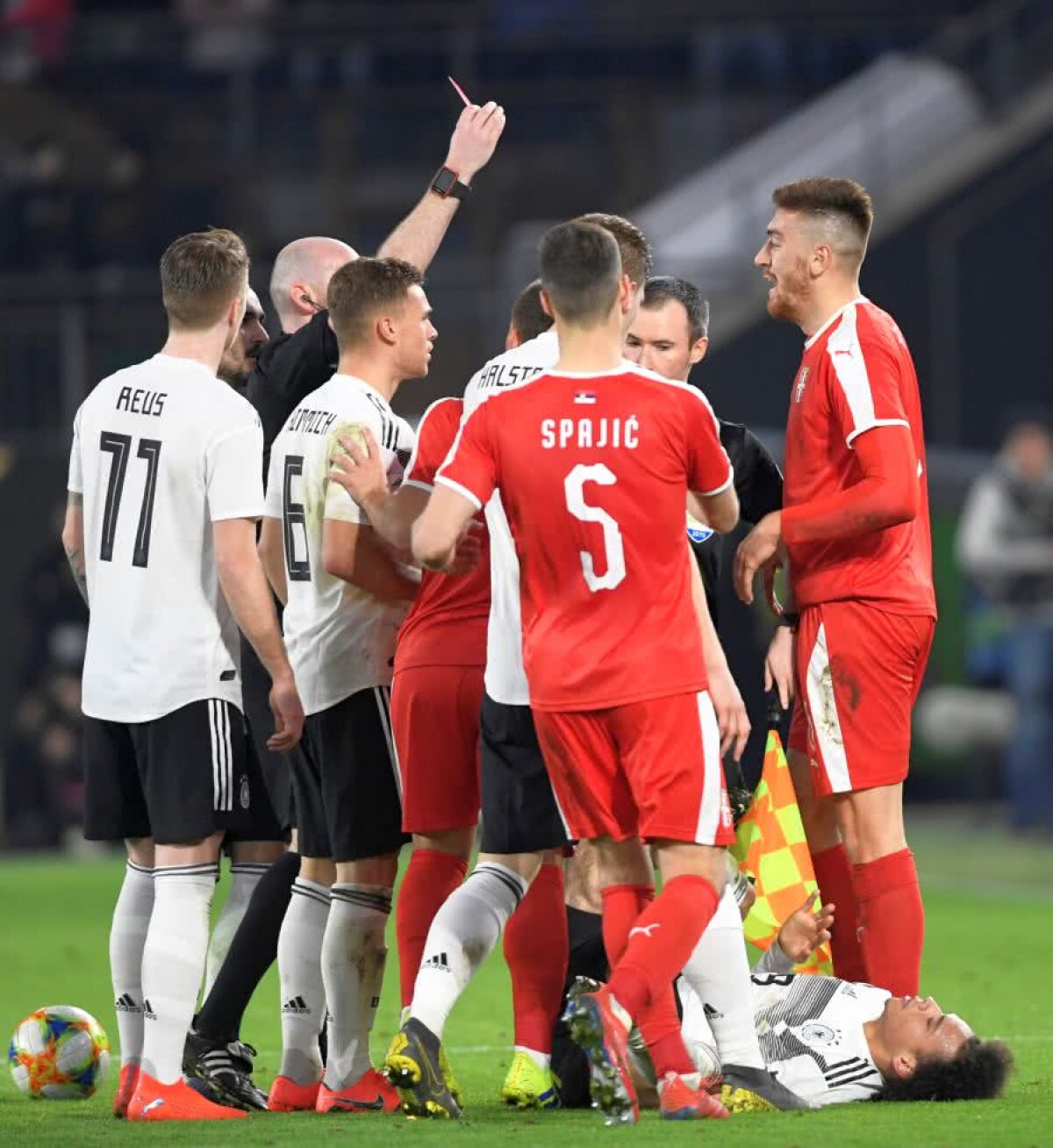 GERMANIA - SERBIA 1-1 // VIDEO Germania s-a chinuit cu Serbia! Scandal la lot între Neuer și Ter Stegen + intrare horror aspura lui Leroy Sane