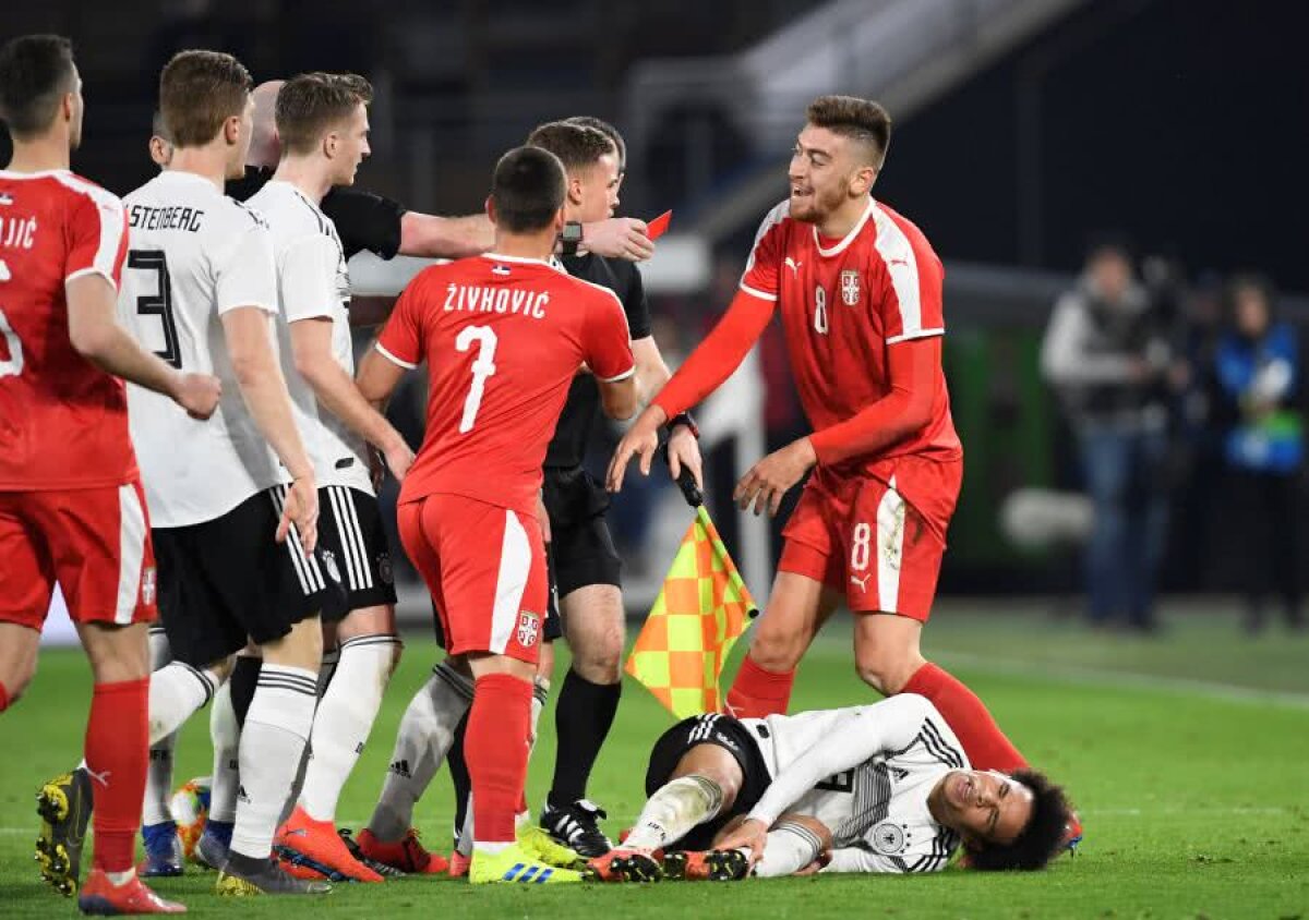 GERMANIA - SERBIA 1-1 // VIDEO Germania s-a chinuit cu Serbia! Scandal la lot între Neuer și Ter Stegen + intrare horror aspura lui Leroy Sane