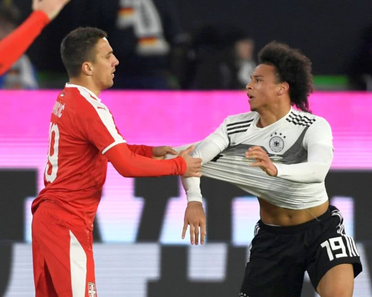 GERMANIA - SERBIA 1-1 // VIDEO Germania s-a chinuit cu Serbia! Scandal la lot între Neuer și Ter Stegen + intrare horror aspura lui Leroy Sane