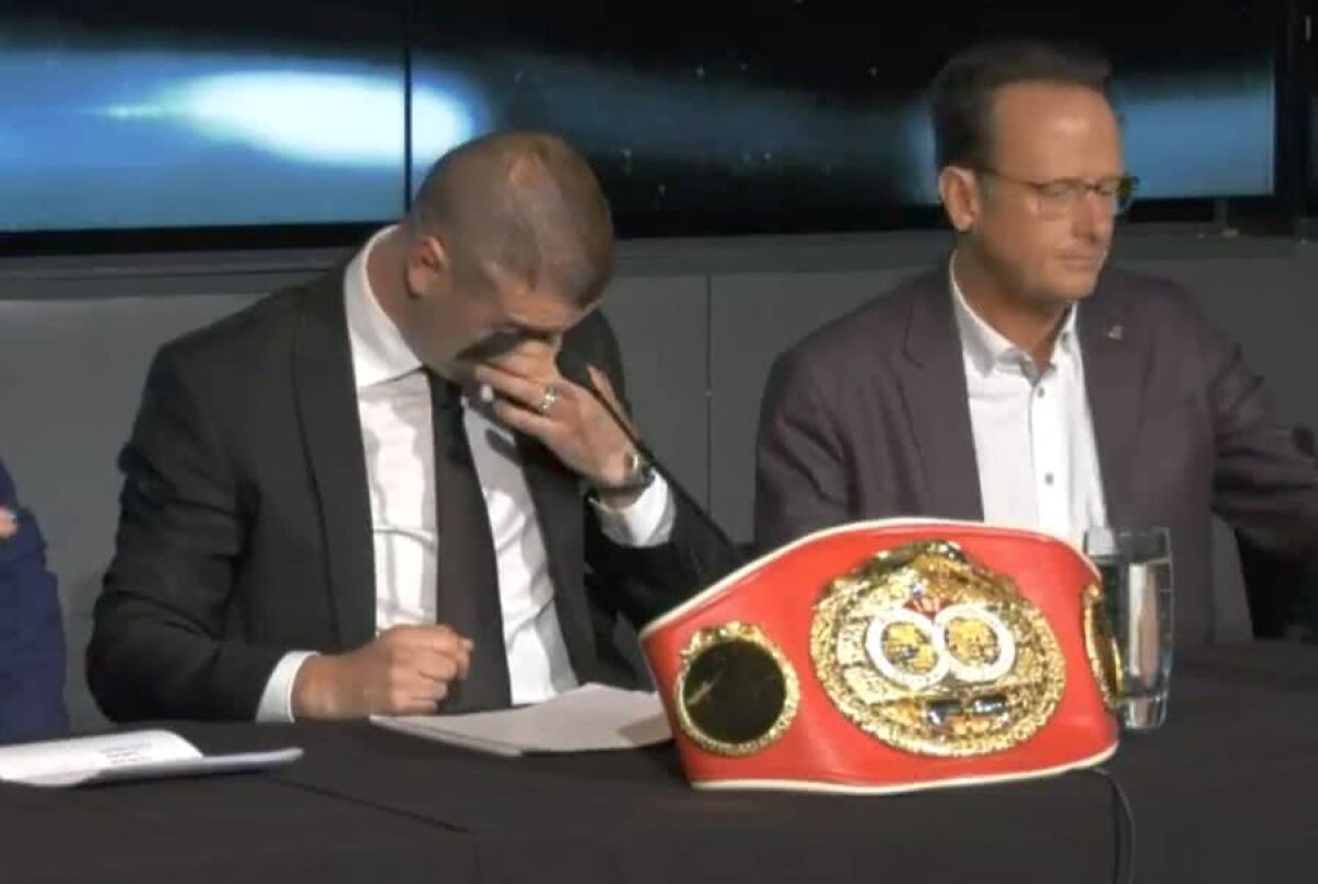 Lucian Bute, conferință de presă în lacrimi la retragere: „De ce să îmi risc sănătatea? Nu mai am reflexe. E greu, dar corect”