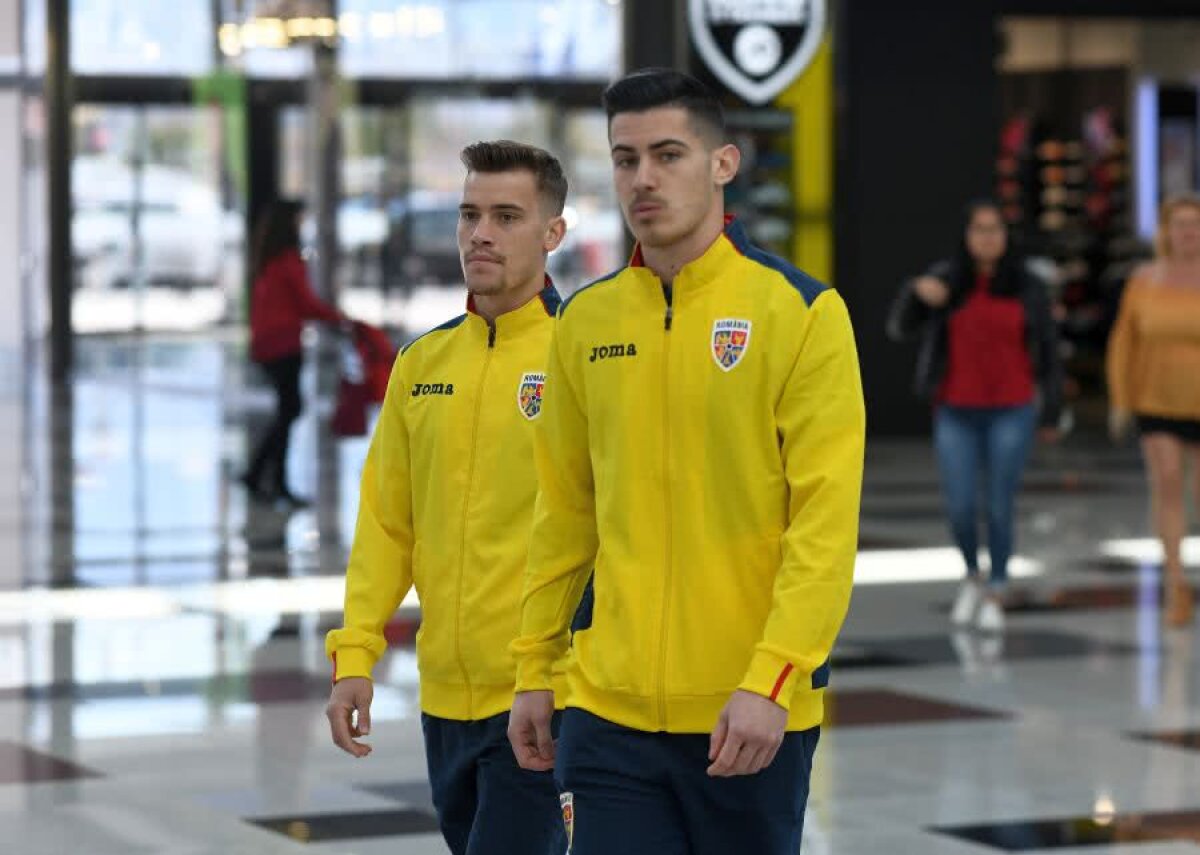 VIDEO+FOTO Naționala U21 s-a relaxat la mall înaintea meciului cu Spania » Românii i-au asaltat pe jucătorii lui Mirel Rădoi pentru poze și autografe