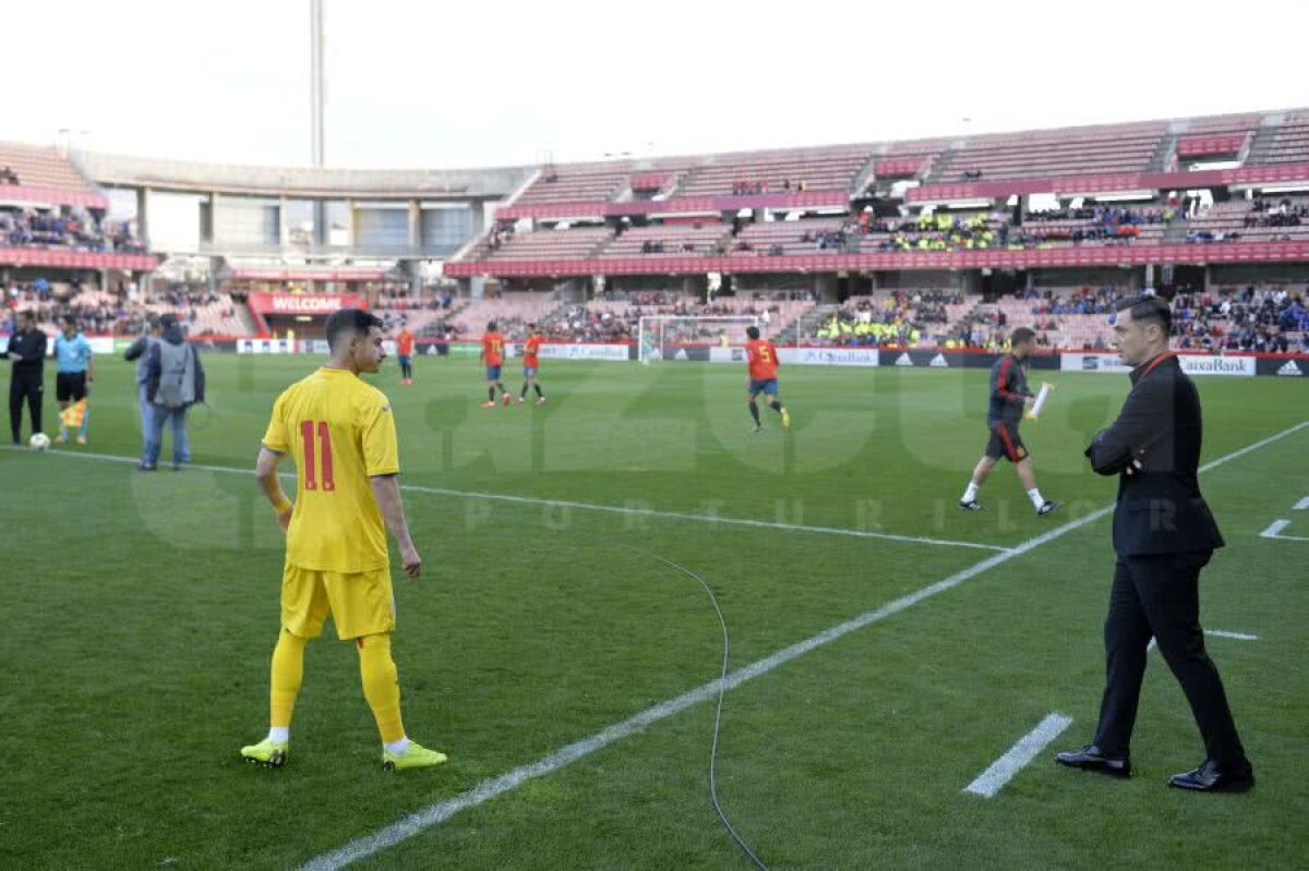 SPANIA U21 - ROMÂNIA U21 1-0 // VIDEO + FOTO » Să vină Ianis înapoi! Fără titularii plecați la echipa mare, „tricolorii mici” au fost dominați de „Furia Roja”